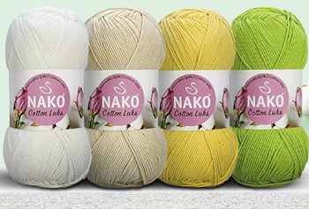 Nako Cotton Luks 97569 biały