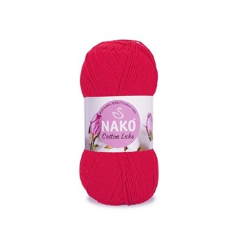 Nako Cotton Luks 97590 czerwony