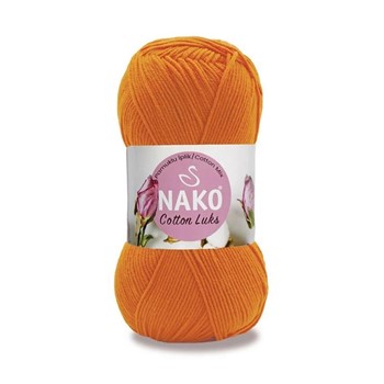 Nako Cotton Luks 97552 pomarańczowy