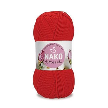 Nako Cotton Luks 97573 czerwony