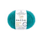 Gazzal SUPER KID MOHAIR 64425 turkus