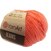 YarnArt Jeans 61 pomarańcz