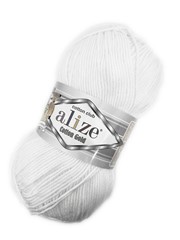 Alize Cotton Gold 55 biały