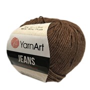 YarnArt Jeans 70 brązowy