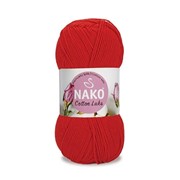 Nako Cotton Luks 97573 czerwony