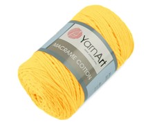 Yarn Art Macrame Cotton 764 żółty
